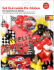 SET DECORACION CUMPLEAÑOS CARS 57 PCS1