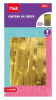 CORTINA COLOR DORADO METÁLICO 1 X 2 M1