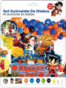 SET DECORACION CUMPLEAÑOS DRAGON BALL 50 PCS1