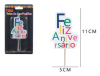 VELA FELIZ ANIVERSARIO COLORES 1 UND1