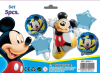 SET GLOBO FOIL MICKEY MOUSE 5 UND1