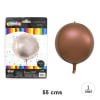 GLOBO FOIL ROSE GOLD 1 UND1