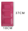 BANDEJA FUCSIA 3 DIVISIONES 3 UND1