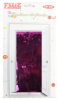 CORTINA COLOR FUCSIA METÁLICO 1 X 2 M1