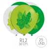 GLOBO LATEX HOJAS 25 UND R121