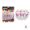 GLOBO IMPRESO UNICORNIO FLORES 25UN1