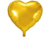 GLOBO METALICO CORAZON ORO 2 UND1