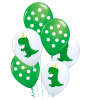 BUQUET GLOBO DINO 6 PCS1
