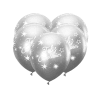 GLOBOS CROMADOS FELIZ CUMPLEAÑOS PLATA 5 UND1