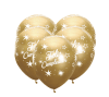 GLOBO CROMADOS FELIZ CUMPLEAÑOS ORO 5 UND1