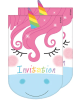 SET TARJETA DE INVITACION UNICORNIO 6 UND1