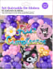 SET DECORACIÓN CUMPLEAÑOS KUROMI 64 PCS1