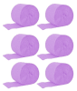 FESTÓN LILA 6 PCS 2.5 CM 10 M1