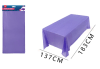 MANTEL MORADO PLÁSTICO 137 X 183 CM 1 UND1
