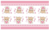 MANTEL BABY ROSADO 1 UND 180X108 CM1