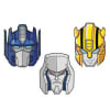 SET MASCARAS TRANSFORMERS 6 UND1