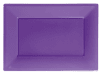 SET BANDEJA RECTANGULAR MORADA 6 UND1