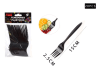 TENEDOR DE PLASTICO NEGRO 20 PCS1