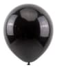 GLOBO NEGRO X 25 UND 30 CM1