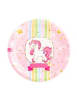 SET PLATOS UNICORNIO 6 UND1