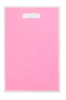 BOLSA DE DULCES PLÁSTICA ROSADA 10 UND1