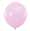 GLOBO LISO ROSADO R9 25 UND1
