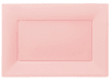 BANDEJA RECTANGULAR  ROSADO 6 UND1