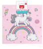 SERVILLETA UNICORNIO ARCOIRIS 16 PCS2