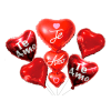 SET GLOBO FOIL TE AMO SET 5 PSC1