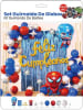 SET DECORACION CUMPLEAÑOS MARVEL 55 PCS1