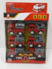 SET CARRITO BOMBERO 6 UND1