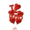 SET GLOBOS TE AMO ROJO 10 PCS1