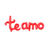 GLOBO METALICO TE AMO ROJO 16
