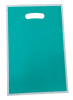 BOLSA DE DULCES PLÁSTICA TURQUESA 10 UND1