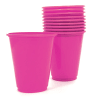 VASO PLASTICO 230 CC FUCSIA 10 UND1