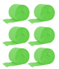 FESTÓN VERDE LIMA 6 PCS 2.5 CM 10 M1