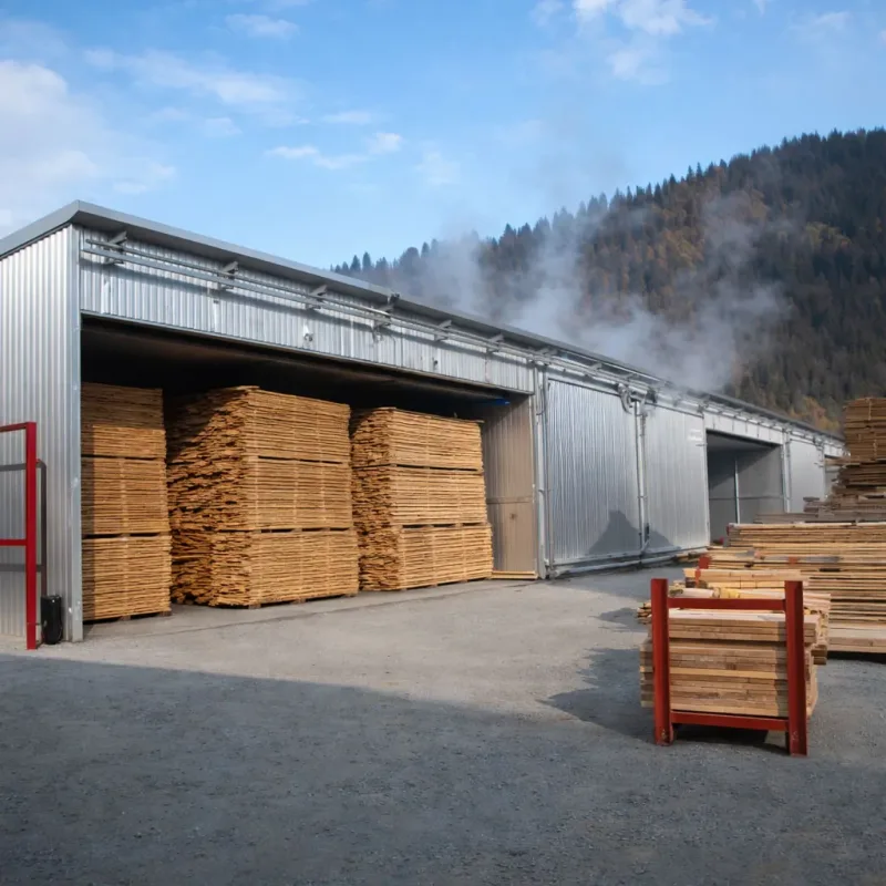 Diferencias entre madera seca en horno, madera seca al aire y madera verde