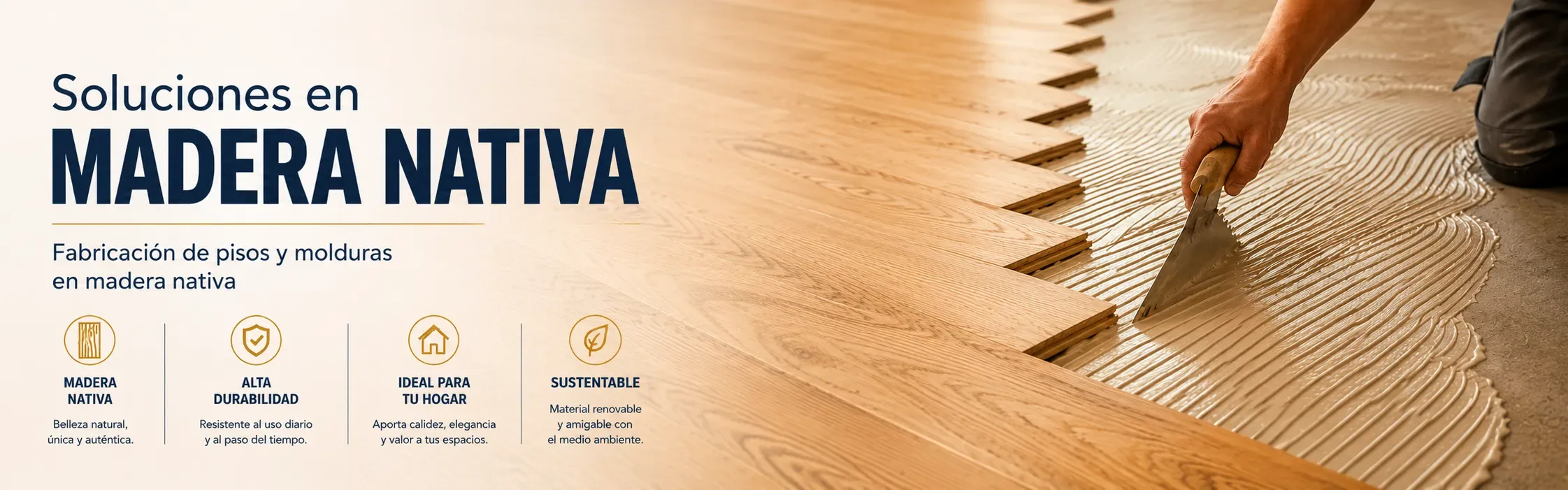 ¿Quieres Fabricar Piso solido en Madera Nativa? , Contáctanos CLIC Aquí