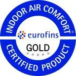 Etiqueta Indoor Air Comfort Gold