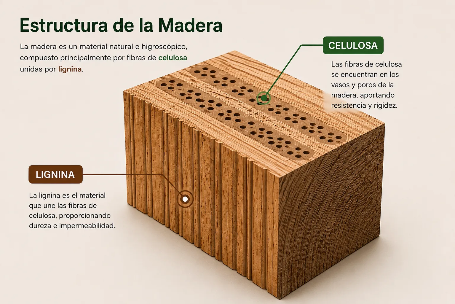 Estructura de la madera