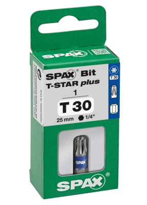 PUNTA SPAX T 30  6,4 x 25 mm