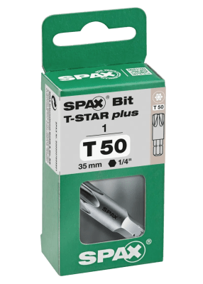 PUNTA SPAX T 50  6,4 x 25 mm