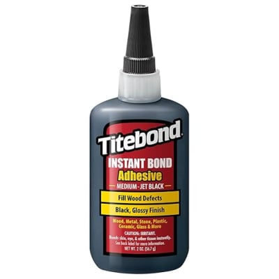 TITEBOND INSTANT BONDADHESIVE MEDIUM JET BLACK 56,7 GR