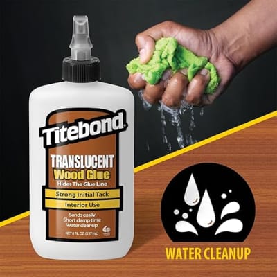 TITEBOND WOOD GLUE TRANSLUCENT 237 ML