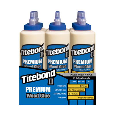 Titebond II Cola Fría Profesional para Madera 473ml