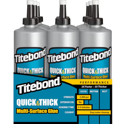 TITEBOND QUICK y THICK MULTI-SURFACE GLUE 473 ML