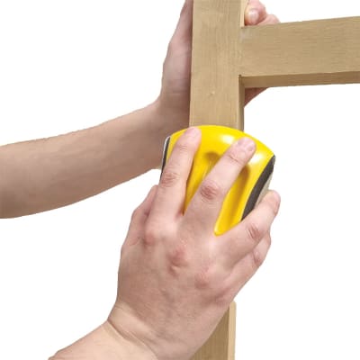 Otra vista de Taco de Lijado Manual con Velcro