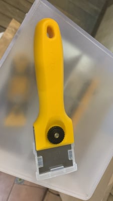 RASPADOR DE 45MM FLEXIBLE MULTIBORDES BLISTER