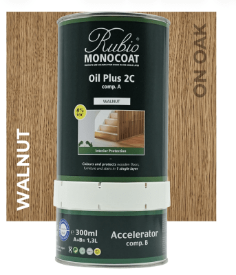 Otra vista de Rubio Monocoat Oil Plus 2C walnut