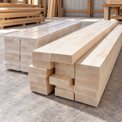 VIGAS LAMINADAS EN MADERA